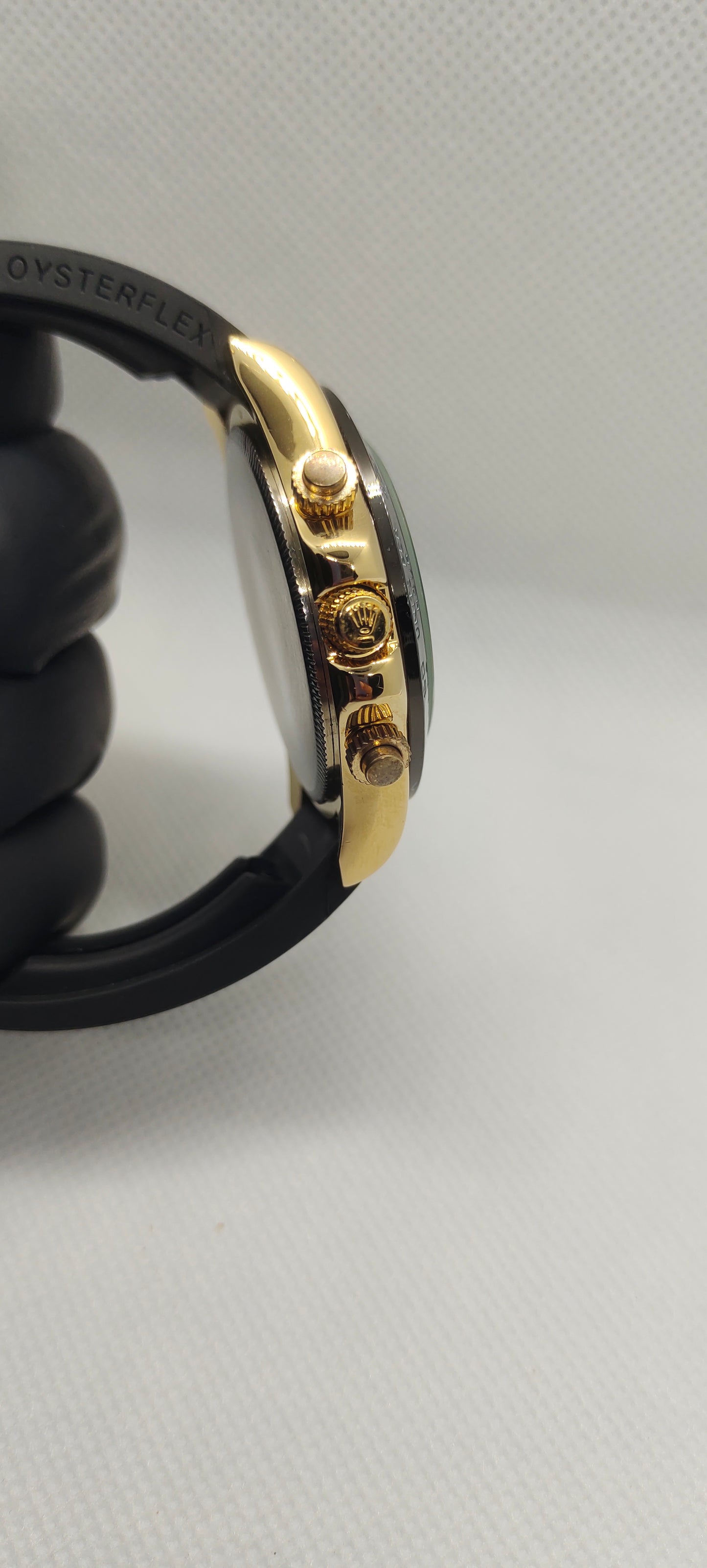 Rolex Leather Strap with Rotating Dial