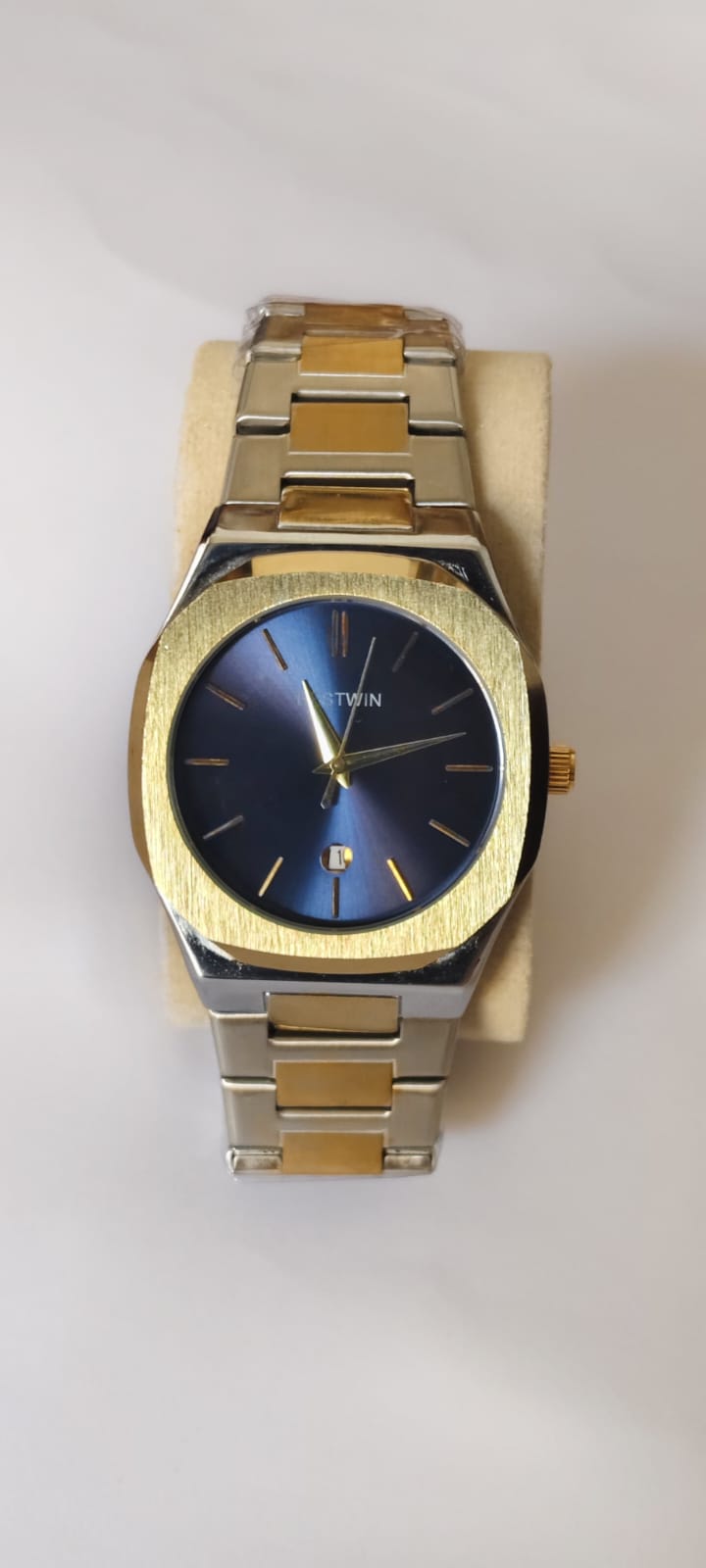 Best-Win Gold-Silver with Blue Dial