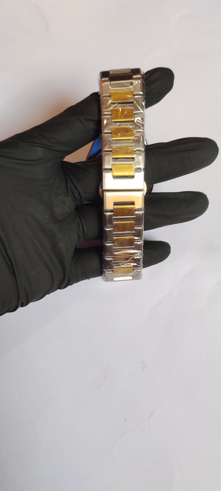 Best-Win Gold-Silver with Blue Dial